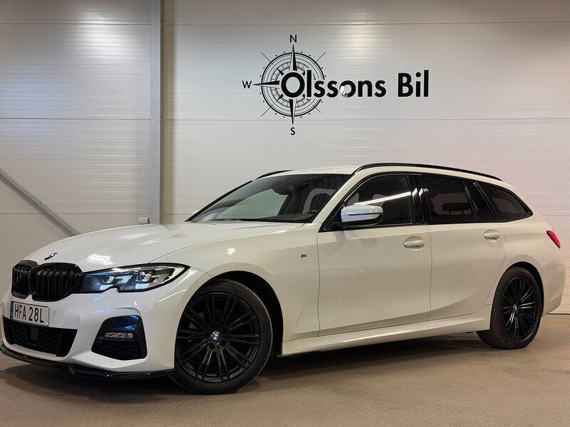 Vit Begagnad 2020 BMW 320 M Sport Kombi | 299 800 kr (Lite dyr) - Bild 1/4