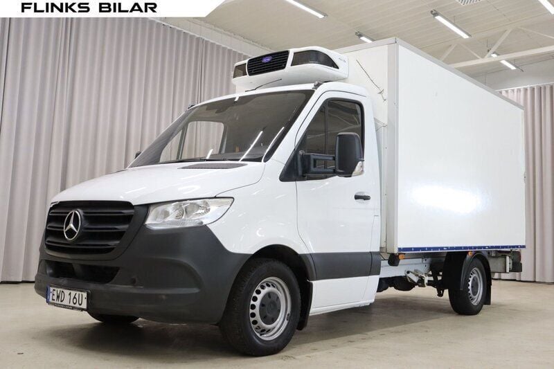 Vit Begagnad 2021 Mercedes Sprinter Van | 249 900 kr - Bild 1/4