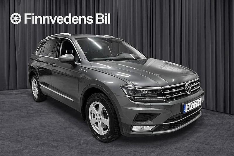Begagnad VW Tiguan 192 HK (141 kW) 2017 Silver SUV