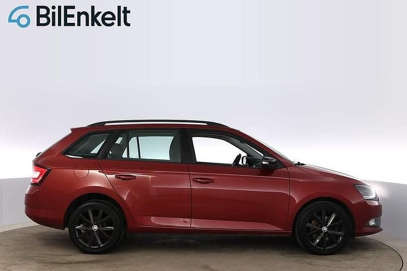 Begagnad Skoda Fabia Style 110 HK (80 kW) 2017 Röd Kombi