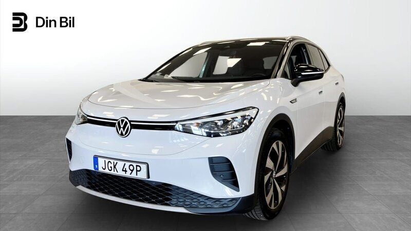 Vit Begagnad 2021 VW ID.4 Pro Performance SUV | 274 800 kr (Marknadspris) - Bild 1/4