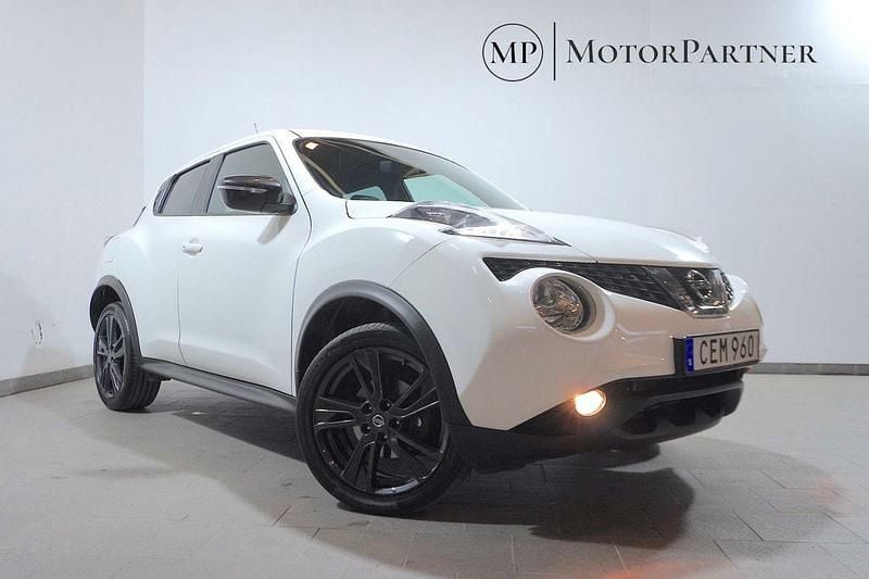 Vit Begagnad 2018 Nissan Juke N-Connecta SUV | 114 900 kr (Marknadspris) - Bild 1/4