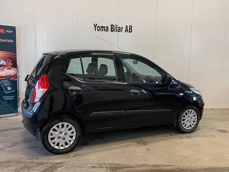Begagnad Hyundai i10 78 HK (57 kW) 2009 Svart Halvkombi