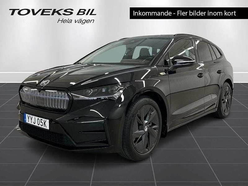 Svart Begagnad 2024 Skoda Enyaq iV RS SUV | 539 900 kr (Superpris) - Bild 1/4