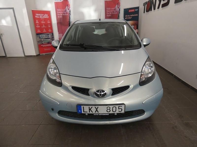 Begagnad Toyota Aygo 68 HK (50 kW) 2007 Blå Halvkombi