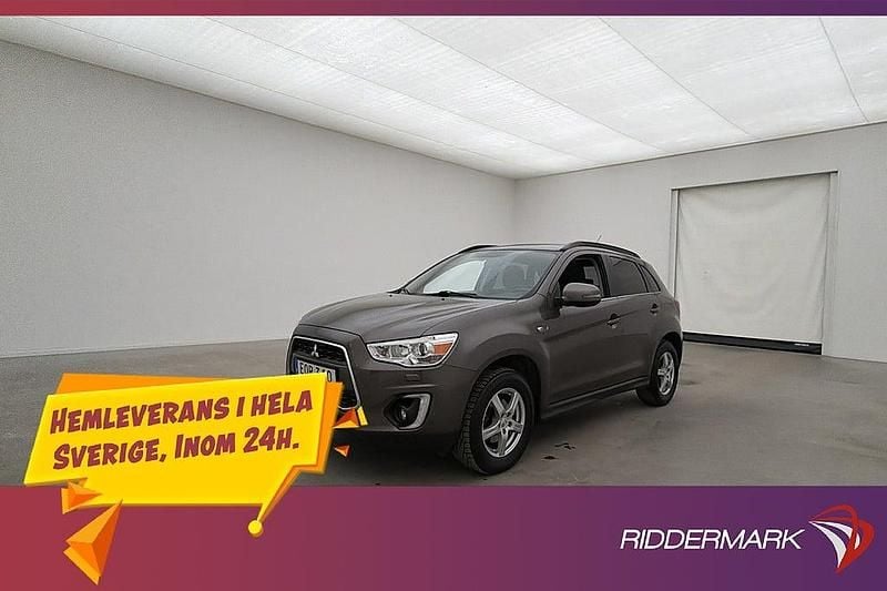 Begagnad Mitsubishi ASX 116 HK (85 kW) 2014 Brun SUV