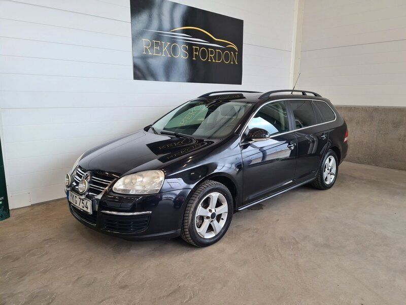 Svart Begagnad 2009 VW Golf VI Kombi | 59 900 kr (Lite dyr) - Bild 1/4