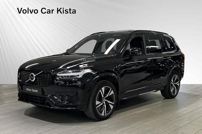 Svart Begagnad 2021 Volvo XC90 R-Design SUV | 569 900 kr (Marknadspris) - Bild 1/3