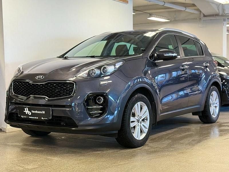 Begagnad Kia Sportage Advance 116 HK (85 kW) 2017 Grå SUV