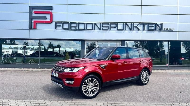 Röd Begagnad 2015 Land Rover Range Rover Sport HSE SUV | 247 000 kr (Superpris) - Bild 1/4