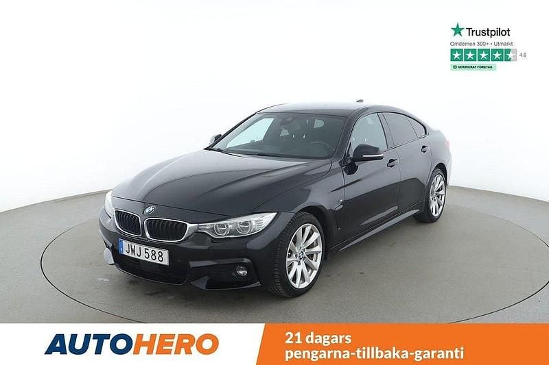 Svart Begagnad 2015 BMW 428 Gran Coupé M Sport Sportkupé | 229 000 kr (Lite dyr) - Bild 1/4