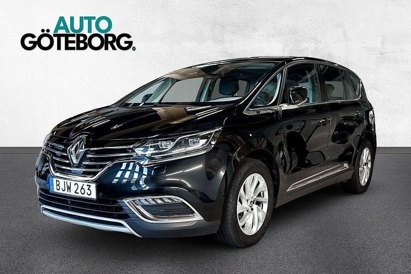 Svart Begagnad 2016 Renault Espace Minibuss | 159 900 kr (Bra pris) - Bild 1/3
