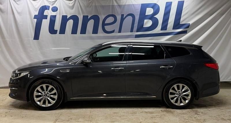 Begagnad Kia Optima Comfort 141 HK (103 kW) 2016 Grå Kombi