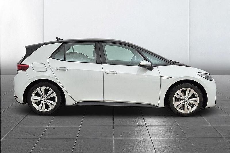 Begagnad VW ID.3 Pro Performance 150 kW (204 HK) 2021 Vit Halvkombi