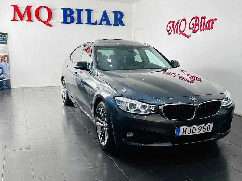 Grå Begagnad 2014 BMW 320 Gran Turismo Halvkombi | 179 900 kr (Marknadspris) - Bild 1/4