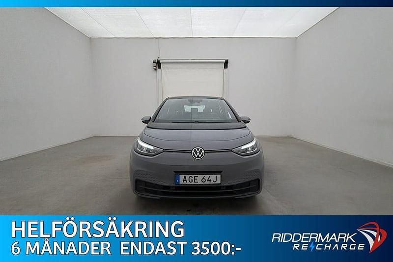 Begagnad VW ID.3 Pro Performance 150 kW (204 HK) 2022 Grå Halvkombi