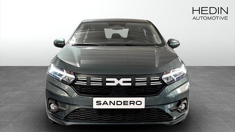 Ny Dacia Sandero Expression 90 HK (66 kW) 2025 Grön