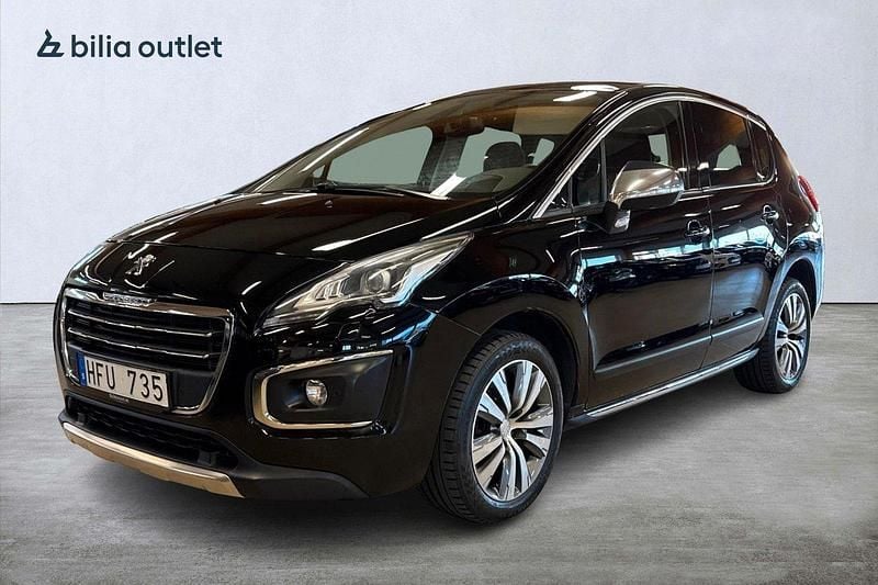 Svart Begagnad 2013 Peugeot 3008 Kombi | 99 900 kr (Lite dyr) - Bild 1/3