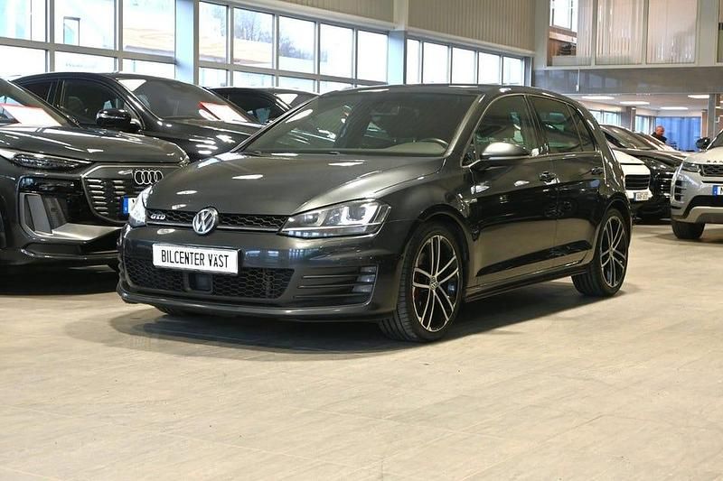 Grå Begagnad 2016 VW Golf VII GTD Halvkombi | 169 000 kr (Dyr) - Bild 1/4