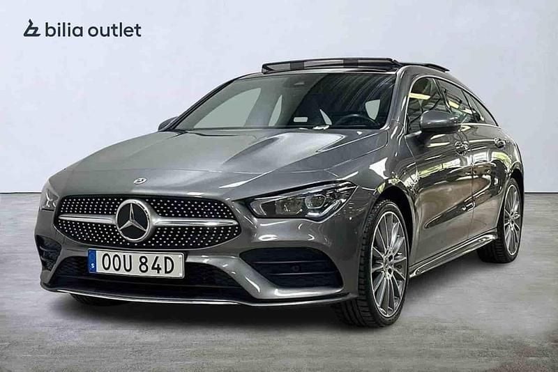 Grå Begagnad 2022 Mercedes CLA250e Shooting Brake Kombi | 339 900 kr (Marknadspris) - Bild 1/1