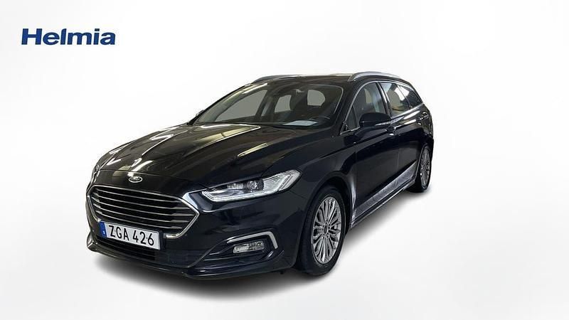 Svart Begagnad 2022 Ford Mondeo Business Edition Kombi | 239 900 kr (Marknadspris) - Bild 1/4