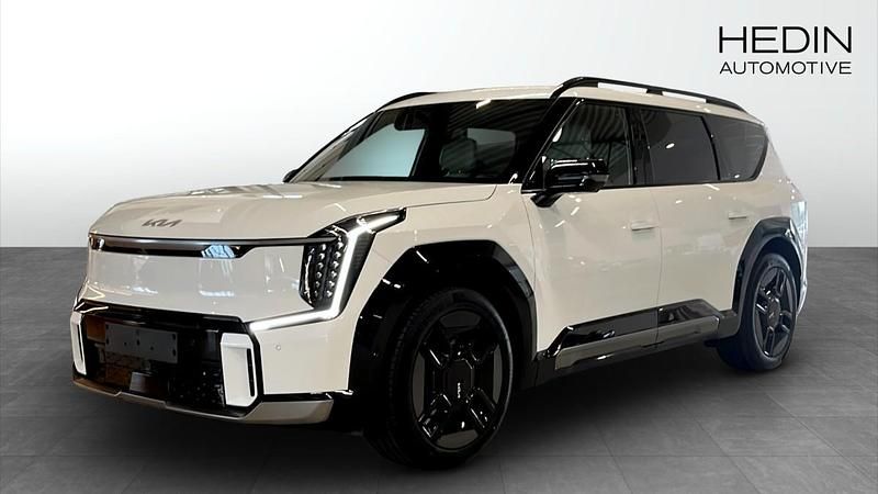 Vit (white) Ny 2025 Kia EV9 GT-Line SUV | 889 900 kr - Bild 1/4
