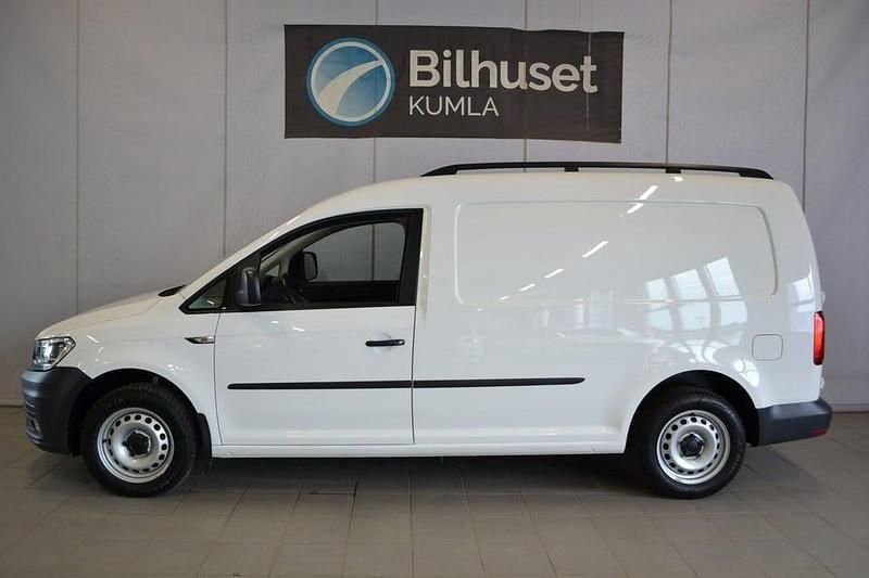 Begagnad VW Caddy Maxi 102 HK (75 kW) 2020 Vit Minibuss