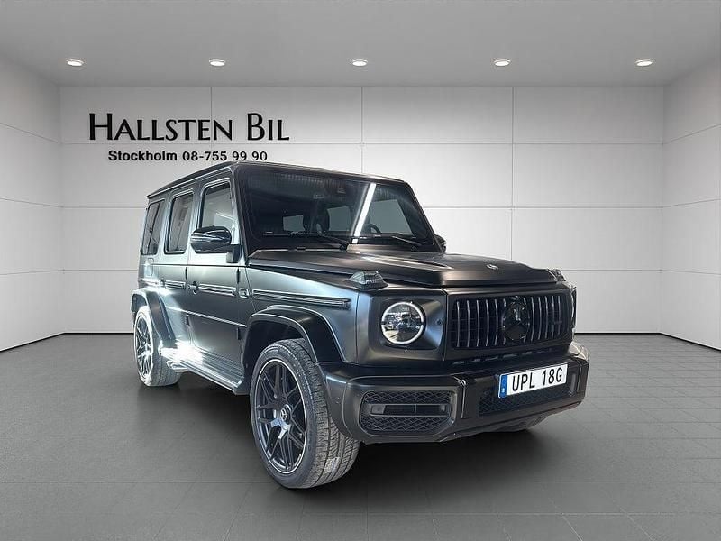 Begagnad Mercedes G63 AMG AMG 585 HK (430 kW) 2022 Iridium silver metallic SUV