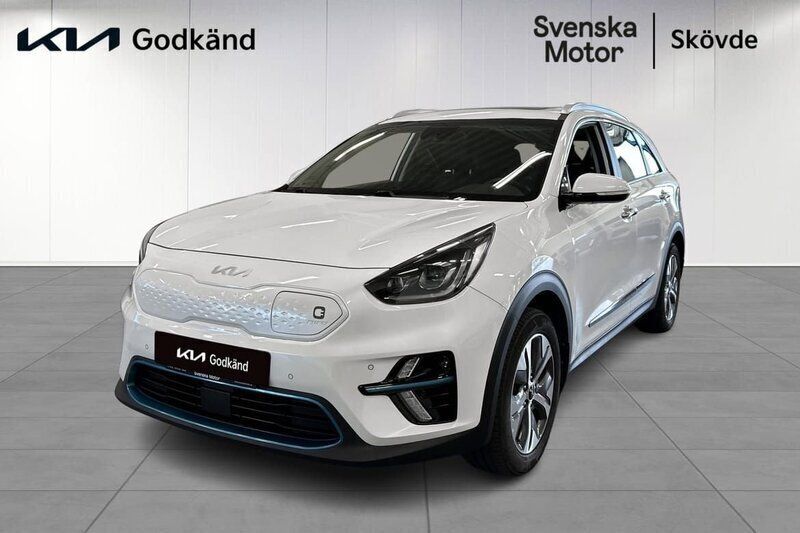 Vit Begagnad 2022 Kia e-Niro Advance SUV | 279 200 kr (Marknadspris) - Bild 1/4