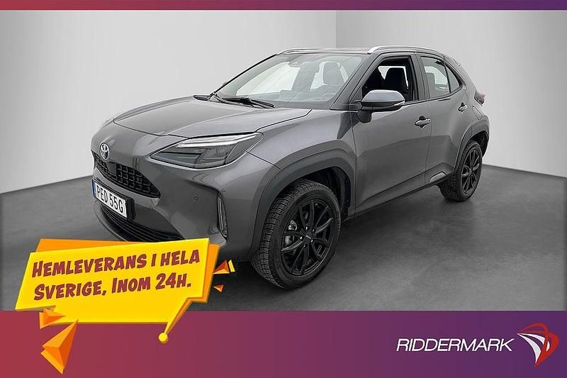 Grå Begagnad 2022 Toyota Yaris Hybrid | 264 800 kr (Marknadspris) - Bild 1/3