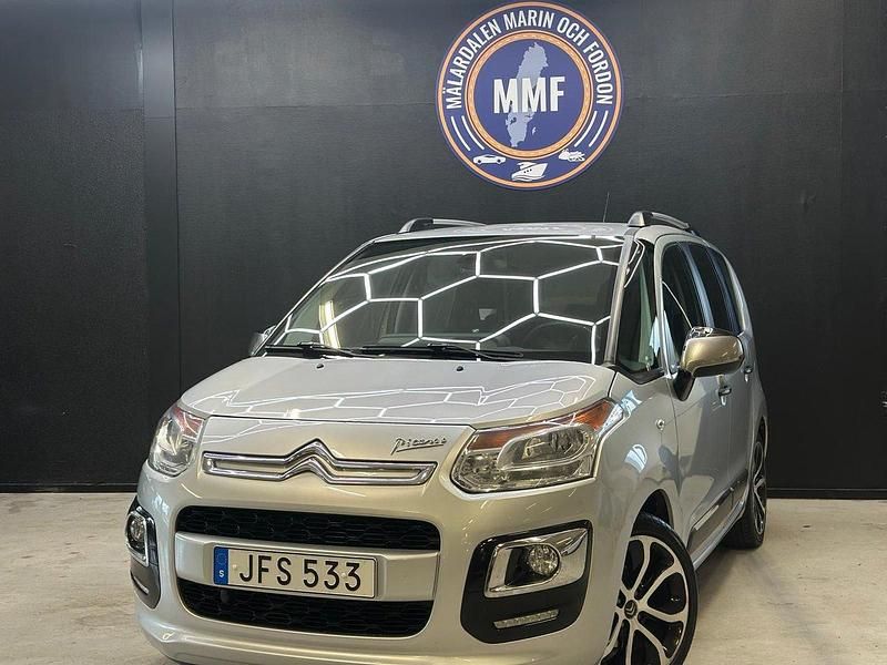 Silver Begagnad 2013 Citroën C3 Picasso Minibuss | 89 800 kr - Bild 1/4
