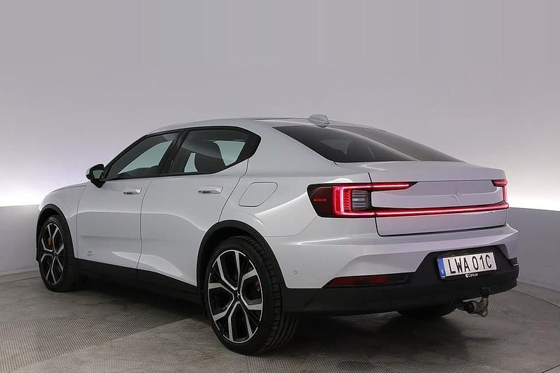 Begagnad Polestar 2 Performance 350 kW (476 HK) 2022 Silver Halvkombi
