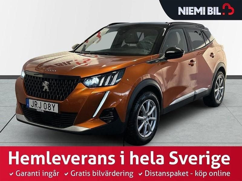 Orange Begagnad 2022 Peugeot 2008 SUV | 189 900 kr (Marknadspris) - Bild 1/3