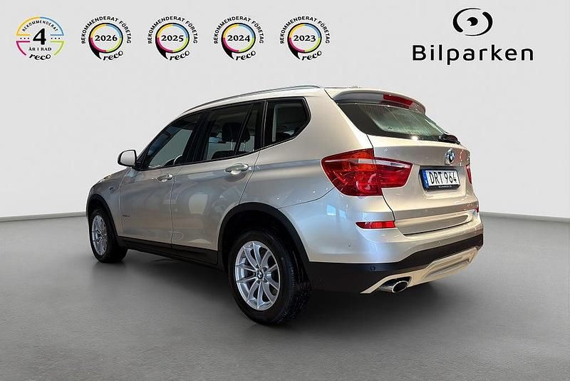 Begagnad BMW X3 190 HK (139 kW) 2014 Ljusgrå SUV