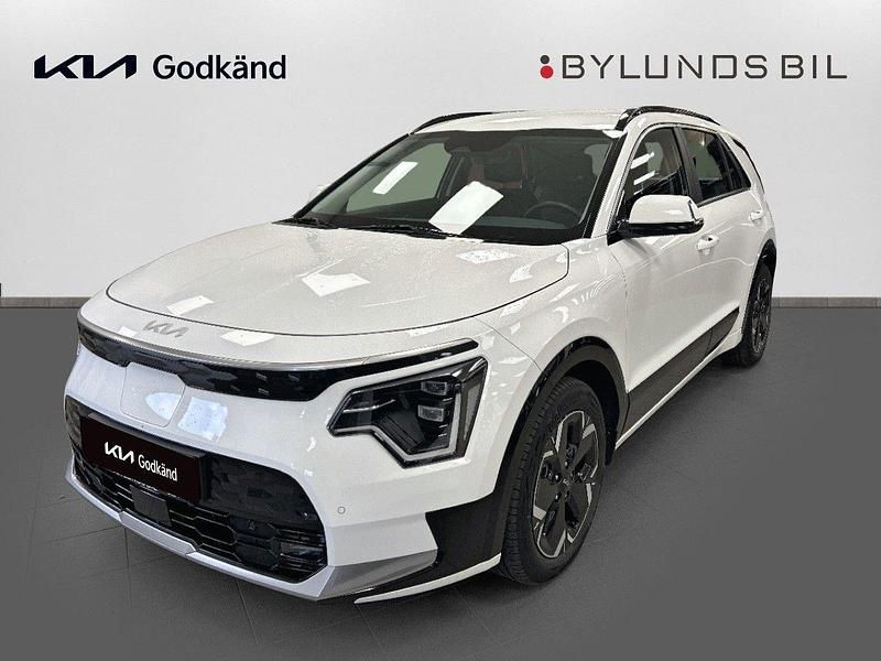 Vit Begagnad 2022 Kia e-Niro SUV | 319 000 kr (Lite dyr) - Bild 1/4