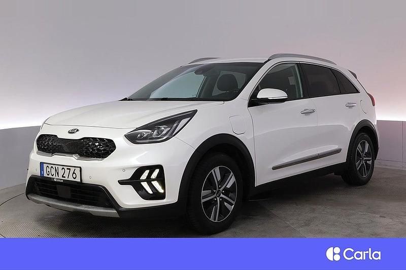 Vit Begagnad 2021 Kia Niro Advance SUV | 239 900 kr (Bra pris) - Bild 1/4
