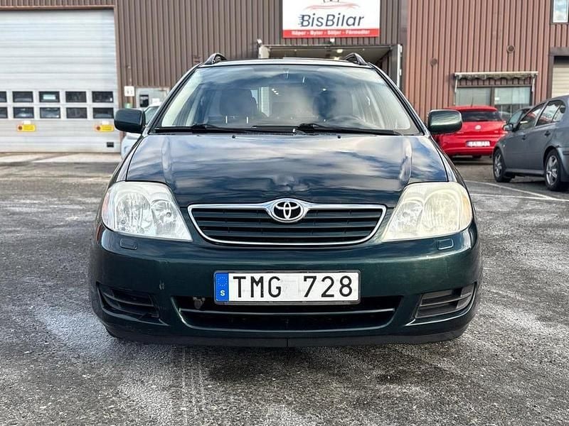 Begagnad Toyota Corolla 110 HK (80 kW) 2007 Grön Kombi