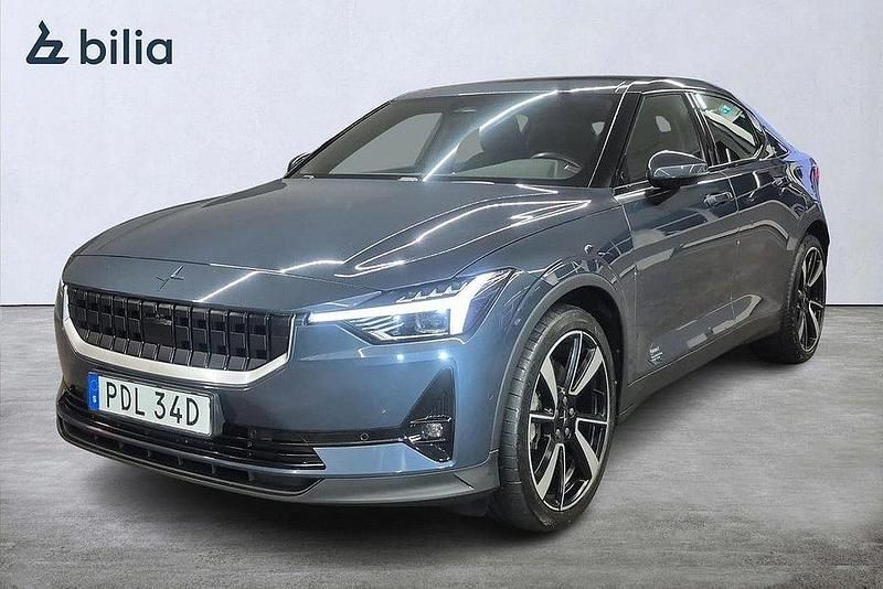 Blå Begagnad 2022 Polestar 2 Long Range Single Motor Halvkombi | 335 000 kr (Marknadspris) - Bild 1/3