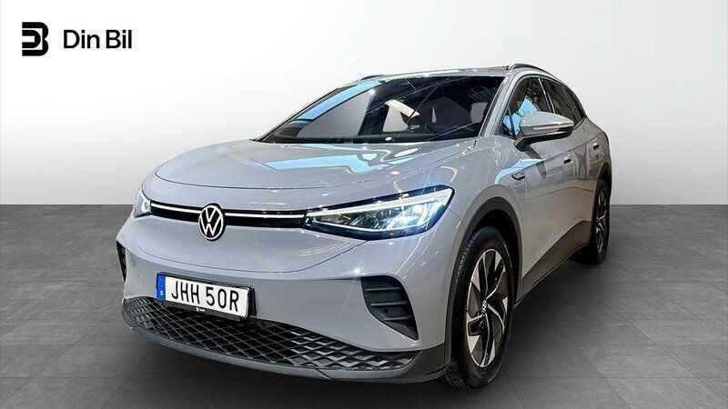 Grå (moonstone grey) Begagnad 2022 VW ID.4 Comfortline SUV | 314 900 kr (Bra pris) - Bild 1/4