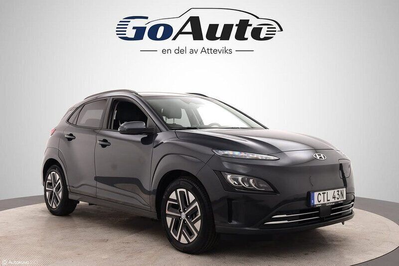 Grå Begagnad 2021 Hyundai Kona SUV | 189 900 kr (Superpris) - Bild 1/4
