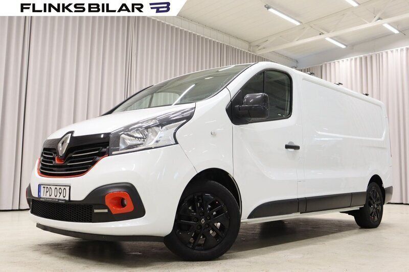 Vit Begagnad 2019 Renault Trafic LIMITED Van | 159 900 kr (Bra pris) - Bild 1/4