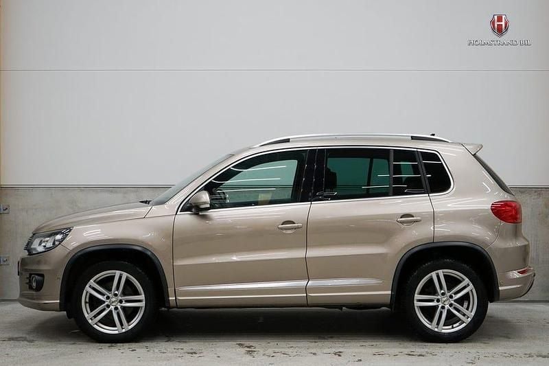 Begagnad VW Tiguan Sport 184 HK (135 kW) 2015 Ljusbrun SUV
