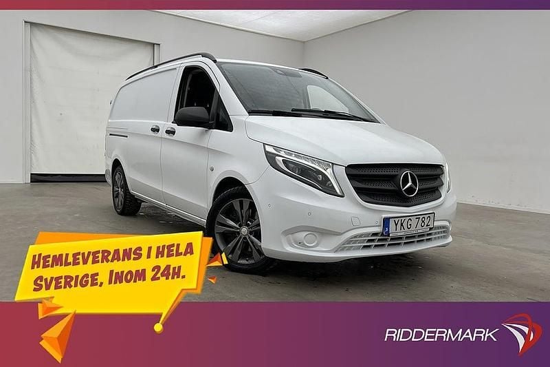 Vit Begagnad 2017 Mercedes Vito Van | 214 900 kr (Marknadspris) - Bild 1/3