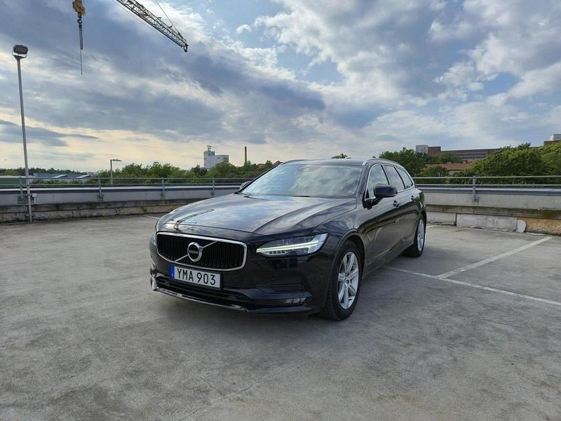 Svart Begagnad 2018 Volvo V90 Business Edition Kombi | 195 000 kr (Marknadspris) - Bild 1/4