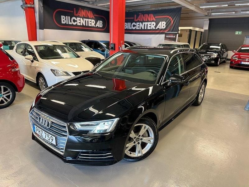 Svart Begagnad 2017 Audi A4 Proline Kombi | 169 000 kr (Marknadspris) - Bild 1/4