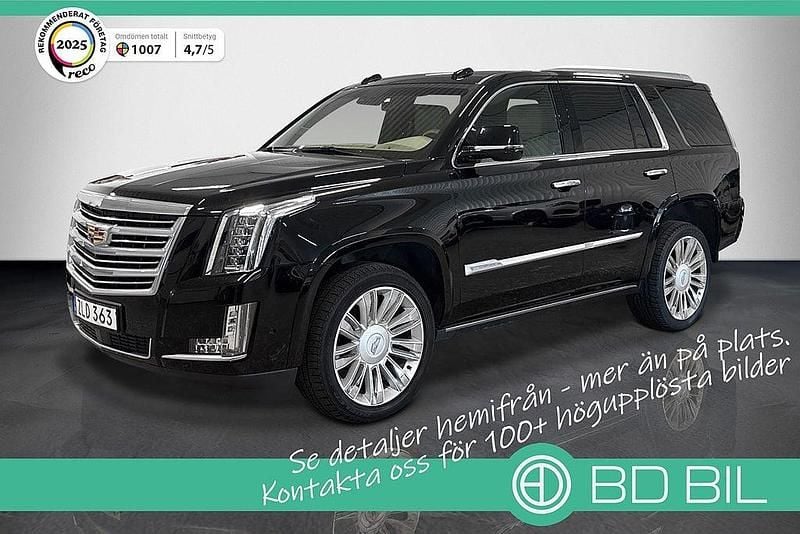 Begagnad Cadillac Escalade 426 HK (313 kW) 2017 Svart SUV