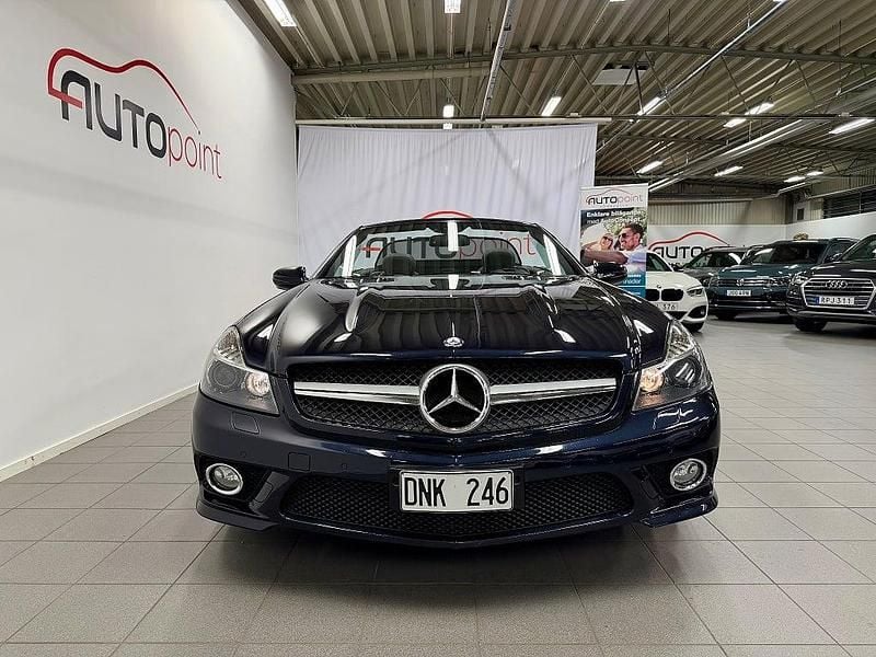 Begagnad Mercedes SL500 AMG 388 HK (285 kW) 2008 Blå Cab
