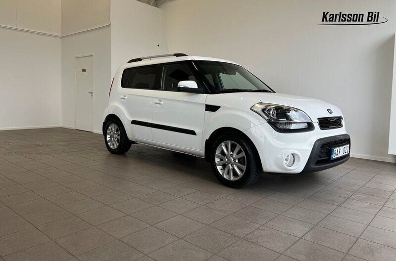 Vit Begagnad 2013 Kia Soul SUV | 74 900 kr (Lite dyr) - Bild 1/4