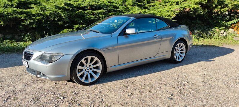 Grå Begagnad 2006 BMW 630 Cabriolet Cab | 129 900 kr - Bild 1/4
