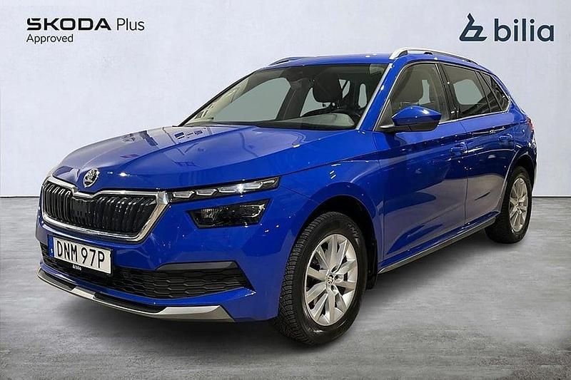 Blå Begagnad 2022 Skoda Kamiq Style SUV | 229 000 kr (Marknadspris) - Bild 1/4